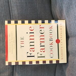 The Fannie Farmer Cookbook Anniversary Edition 1996 Hardback